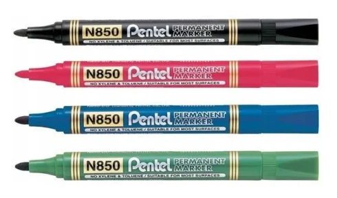 Marker Permanentny Niebieski N850-B Okrągły.webp