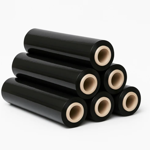 Folia Stretch Strecz Czarna Lekka Tuleja 1,5 kg.webp