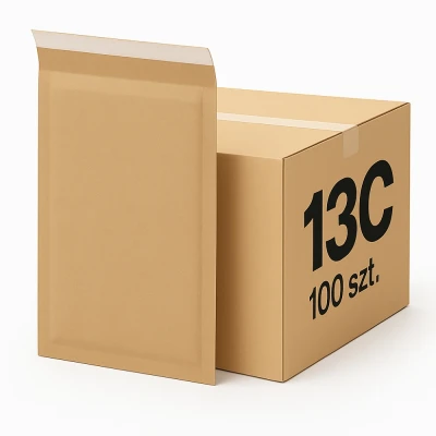 Koperty Bąbelkowe Brązowe C13 13 C 13C 100 szt.webp