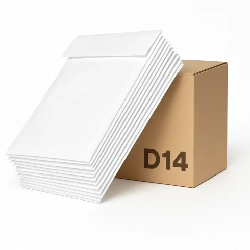 Koperty Bąbelkowe Białe D14 D 14 14D 100 szt.webp