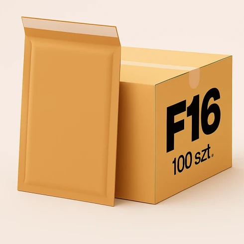 Koperty Bąbelkowe Brązowe F16 16 F 16F 100 szt.webp