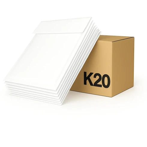 Koperty Bąbelkowe Białe K20 20 K 20K 50 szt.webp