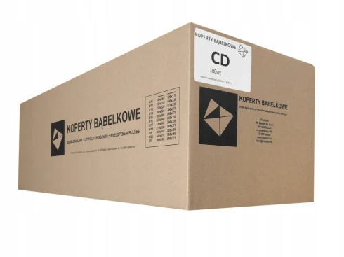 Koperty Bąbelkowe Powietrzne CD 100 szt. FV.webp