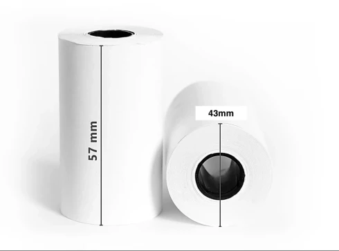 Rolki do kasy fiskalnej / terminali 57 mm x 20 m - 10 szt.webp