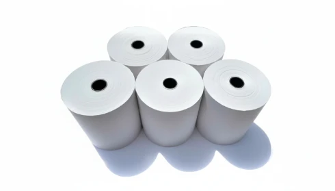 Rolki do kasy fiskalnej / terminali 80 mm x 80 m - 5 szt.webp