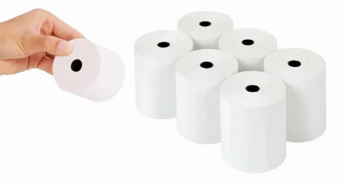 Rolki do kasy fiskalnej / terminali 80 mm x 80 m - 5 szt.webp