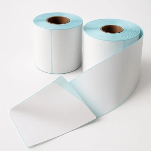 Etykiety termiczne białe – niebieski papier 500 szt. 100x150 100/150.webp