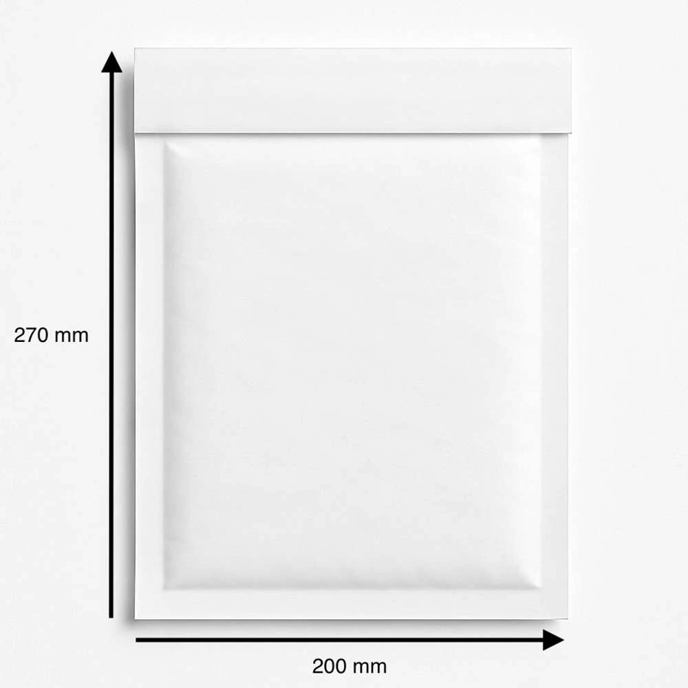 Koperty Bąbelkowe Białe D14 D 14 14D 100 szt.