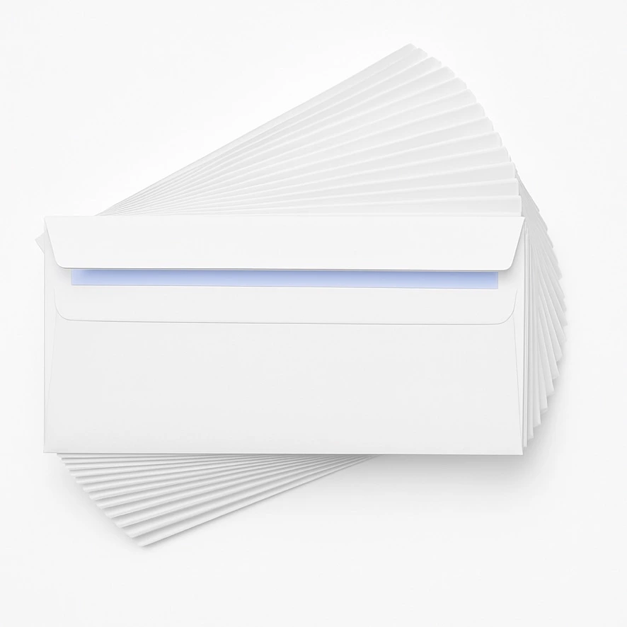 Koperty Biurowe DL Białe Samoklejące 1000 szt.