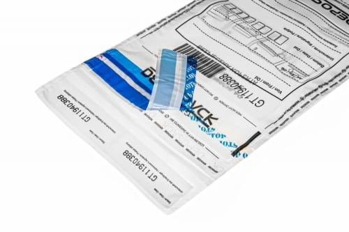 Koperty bezpieczne B4 50 szt. Transparent